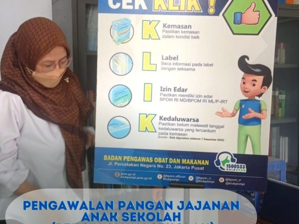 Pengawalan pangan jajanan anak sekolah